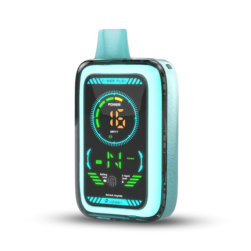 Vabeen Cyber Flex Blue Mint – вейп 25000 дръпки |  VabeenKingdom