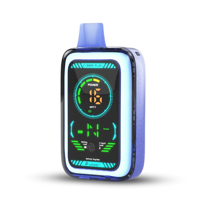 Vabeen Cyber Flex Blue Razz Ice – вейп 25000 дръпки |  VabeenKingdom
